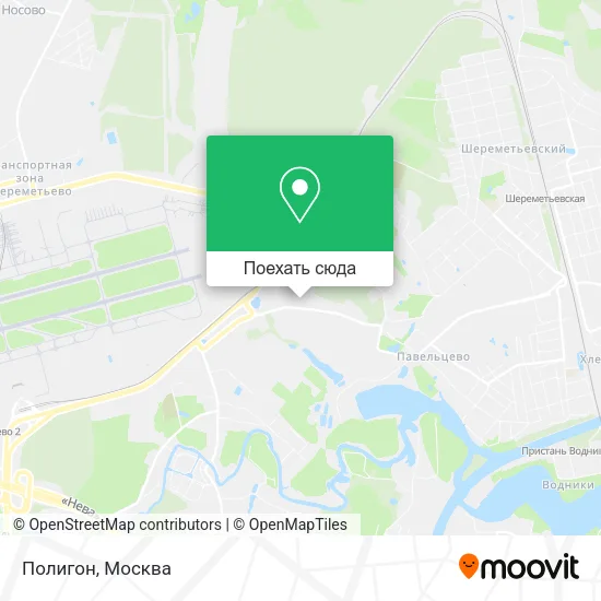 Карта Полигон