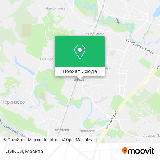 Карта ДИКСИ