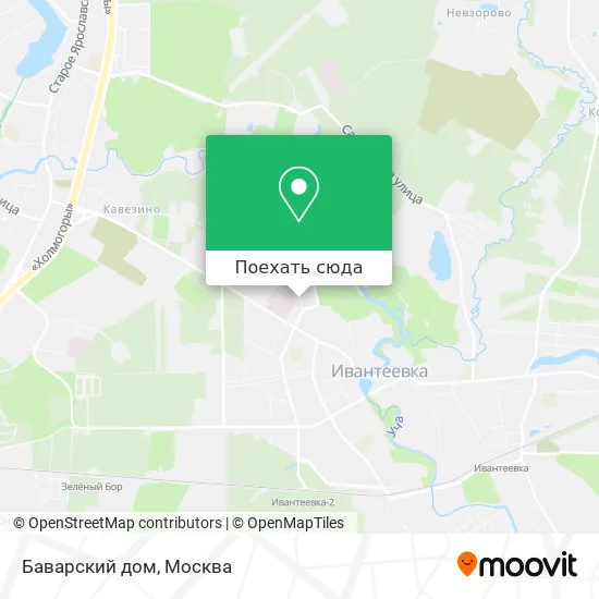 Карта Баварский дом