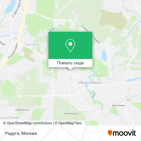 Карта Радуга