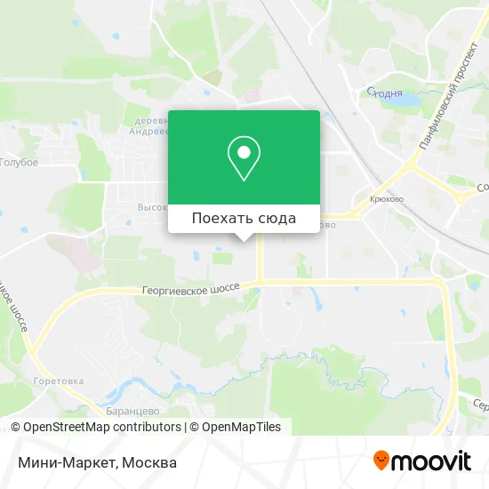 Карта Мини-Маркет