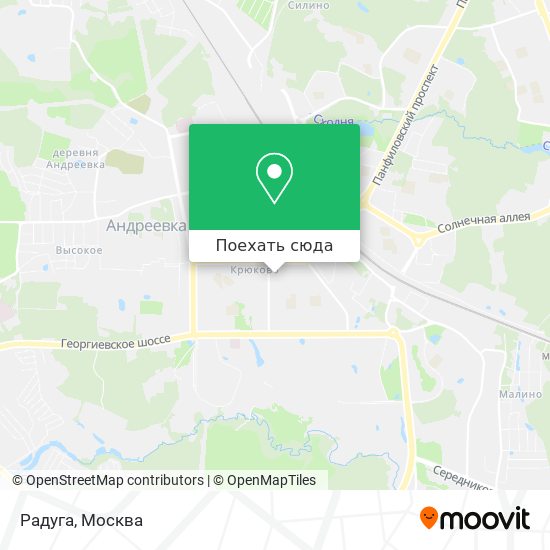 Карта Радуга