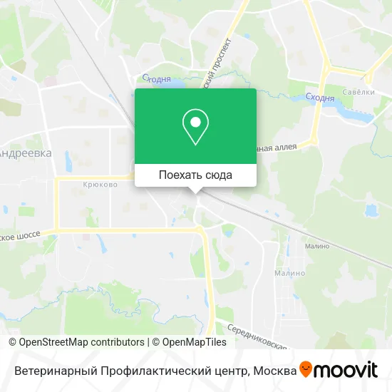 Карта Ветеринарный Профилактический центр