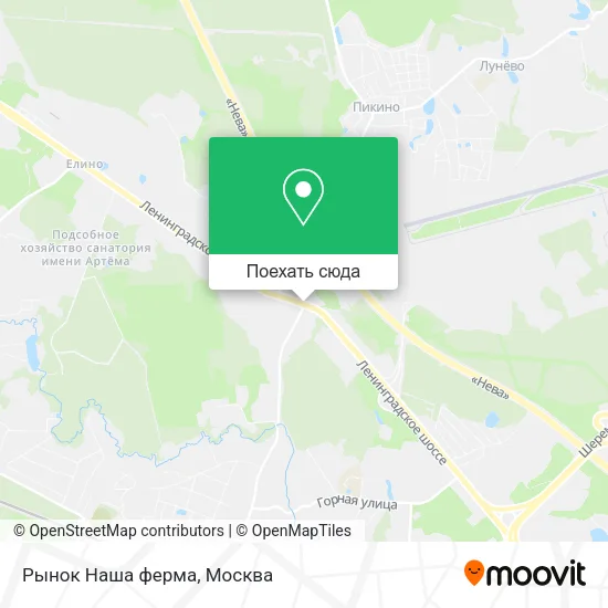 Карта Рынок Наша ферма