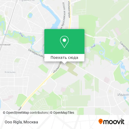 Карта Ooo Rigla