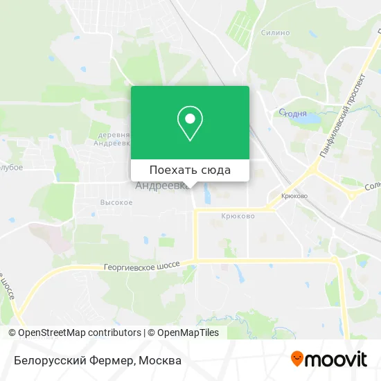 Карта Белорусский Фермер