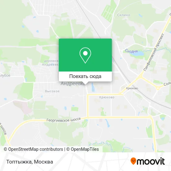 Карта Топтыжка