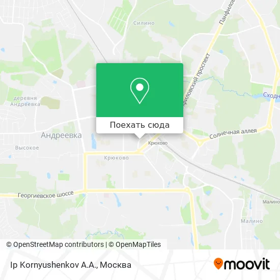 Карта Ip Kornyushenkov A.A.