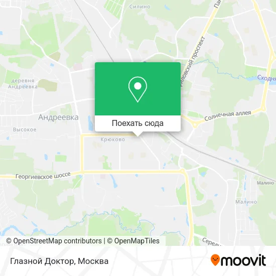 Карта Глазной Доктор