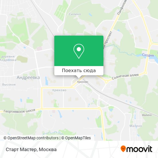 Карта Старт Мастер