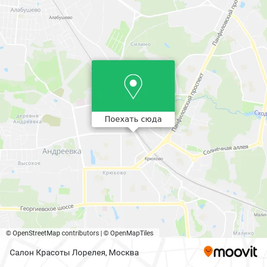 Карта Салон Красоты Лорелея