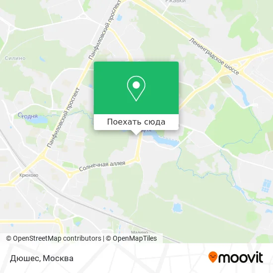 Карта Дюшес