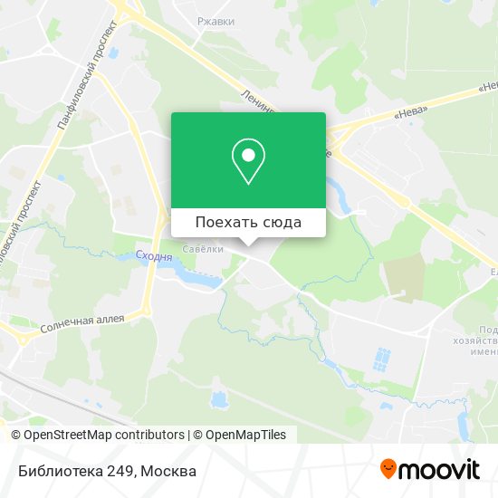 Карта Библиотека 249