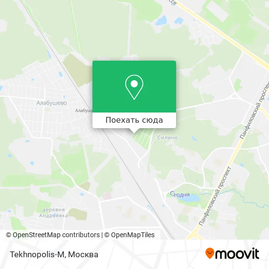 Карта Tekhnopolis-M