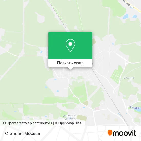 Карта Станция