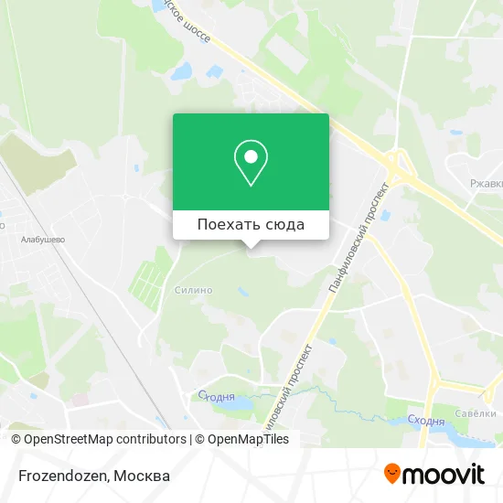 Карта Frozendozen