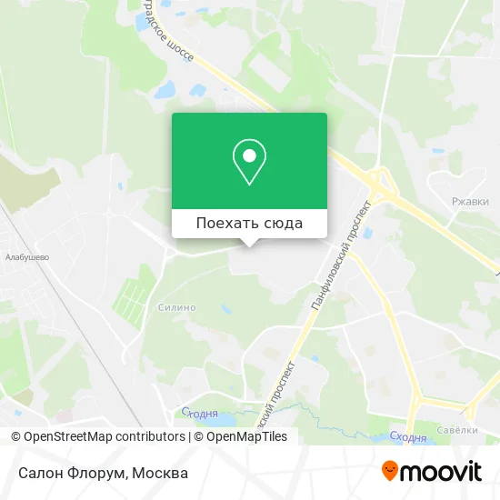 Карта Салон Флорум