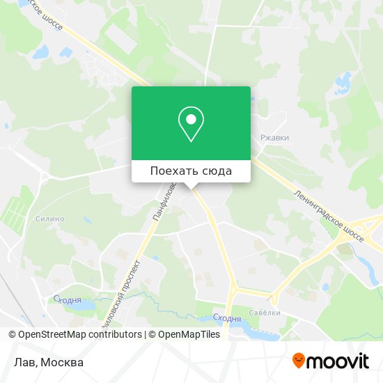 Карта Лав