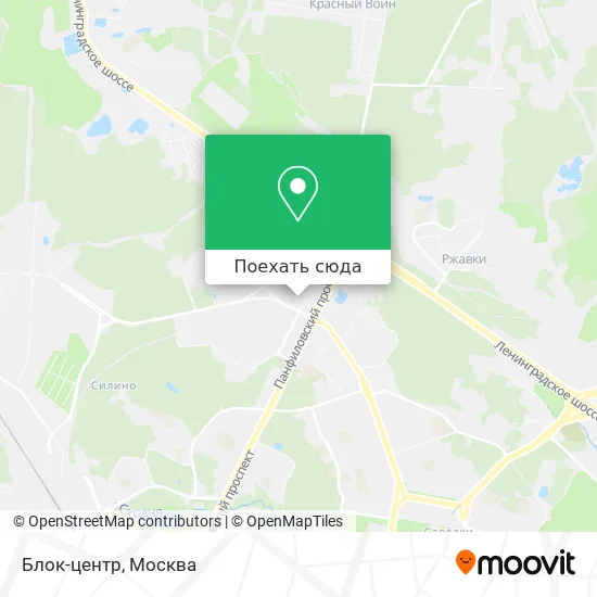 Карта Блок-центр