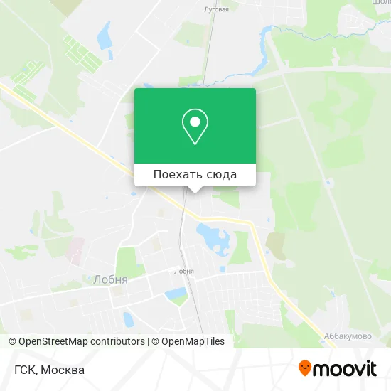 Карта ГСК