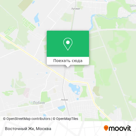 Карта Восточный Жк