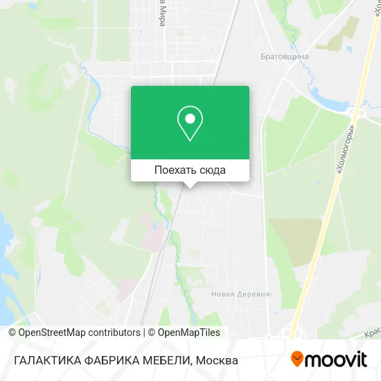 Карта ГАЛАКТИКА ФАБРИКА МЕБЕЛИ