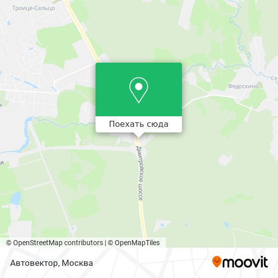 Карта Автовектор