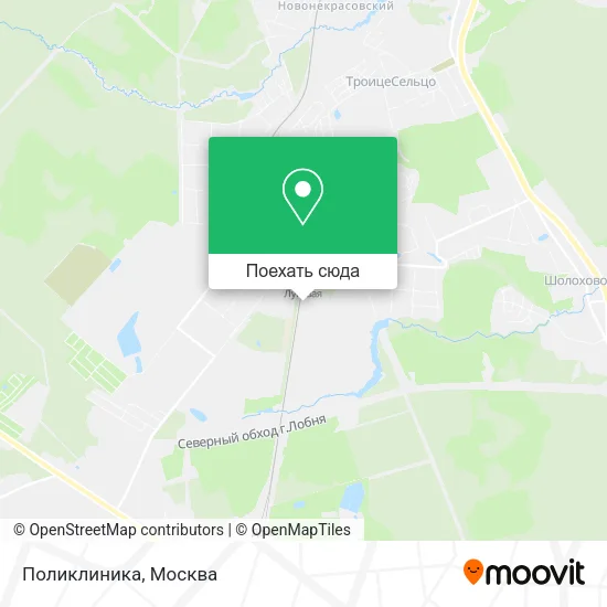 Карта Поликлиника