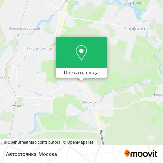 Карта Автостоянка