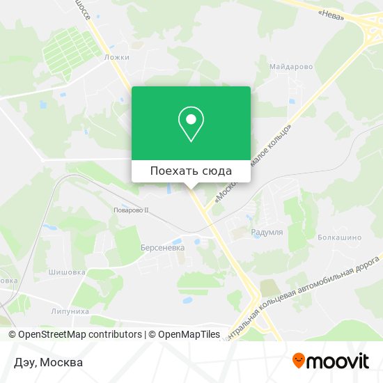 Карта Дэу