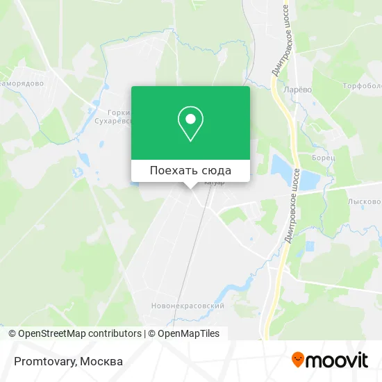 Карта Promtovary