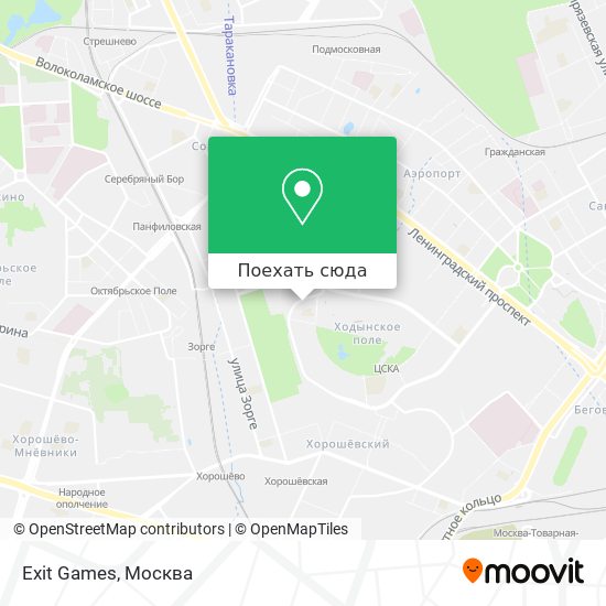 Карта Exit Games