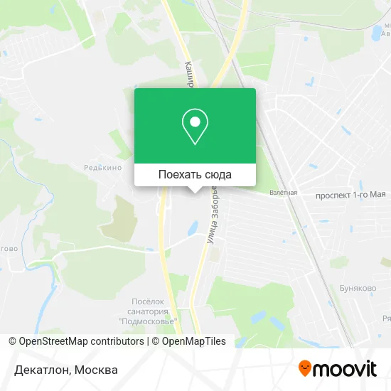 Карта Декатлон