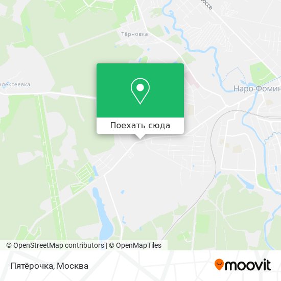 Карта Пятёрочка