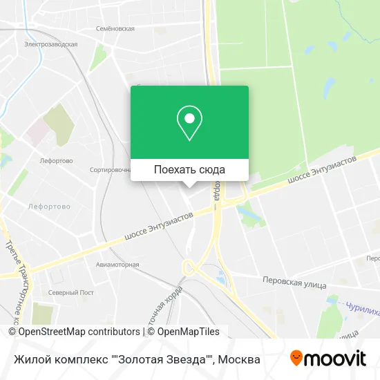 Карта Жилой комплекс ""Золотая Звезда""
