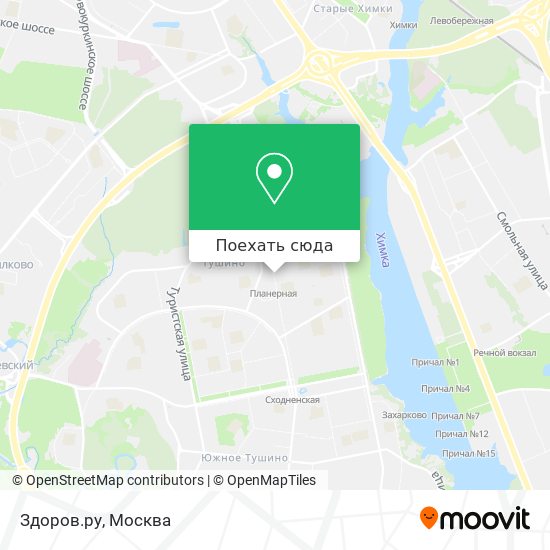 Карта здоровая москва