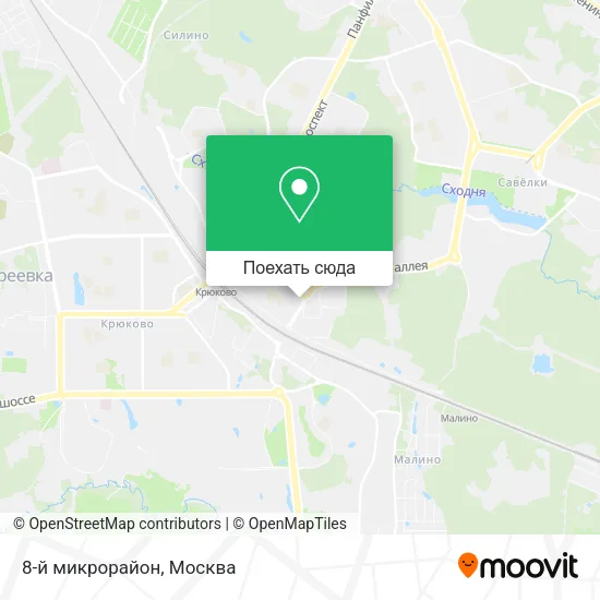Карта 8-й микрорайон
