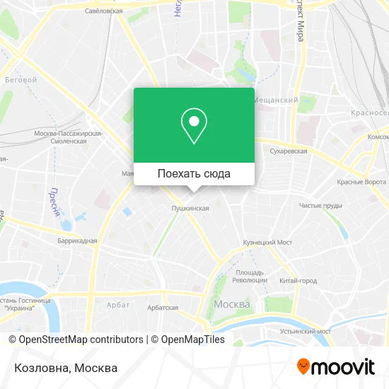 Карта Козловна