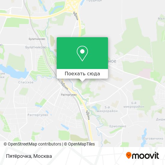 Карта Пятёрочка