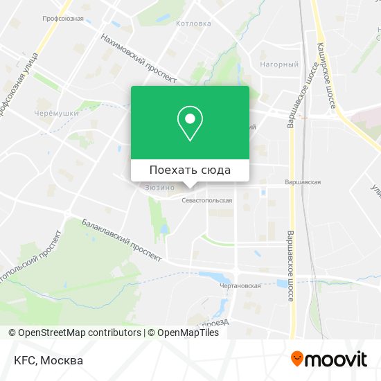 Карта KFC