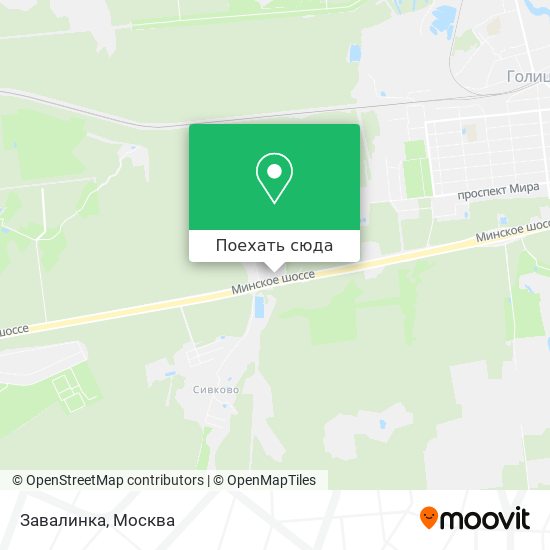 Карта Завалинка