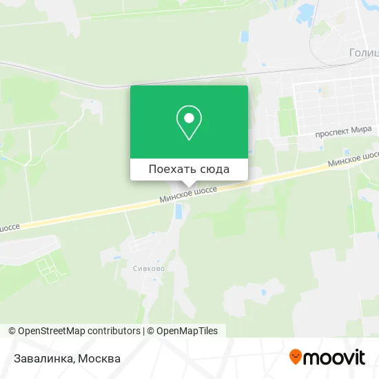 Карта Завалинка
