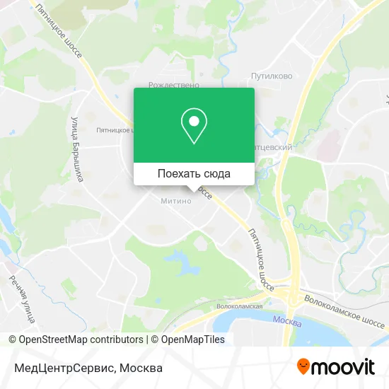 Карта МедЦентрСервис
