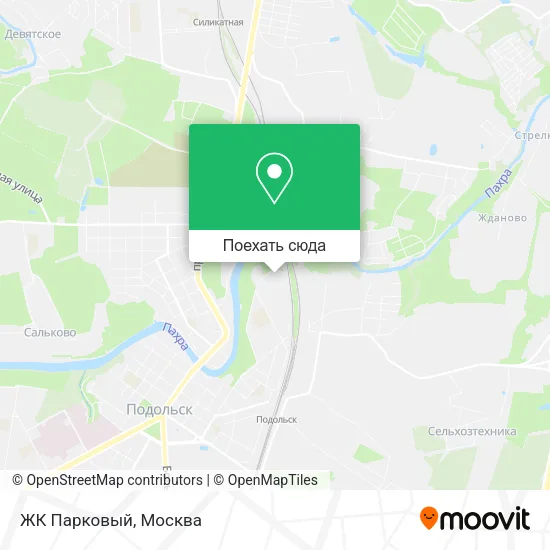 Карта ЖК Парковый