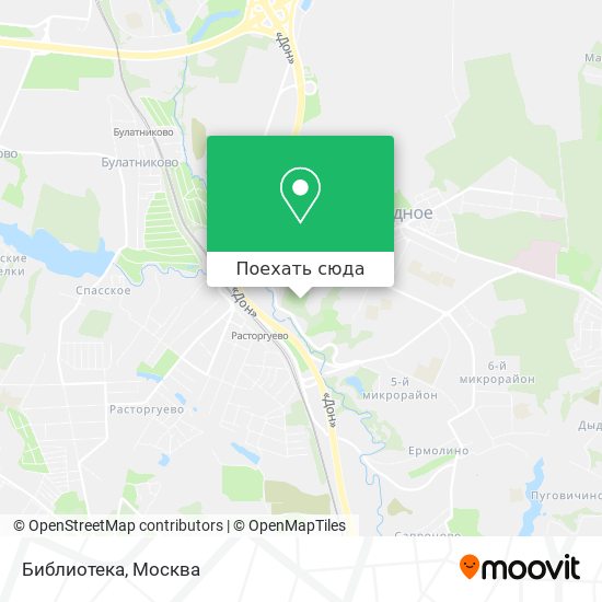 Карта Библиотека