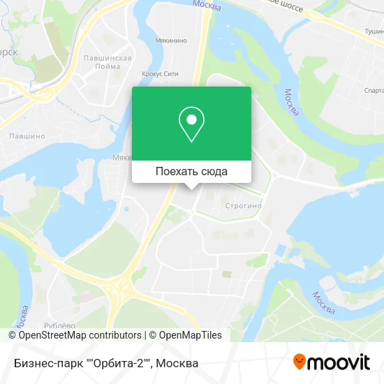 Карта Бизнес-парк ""Орбита-2""