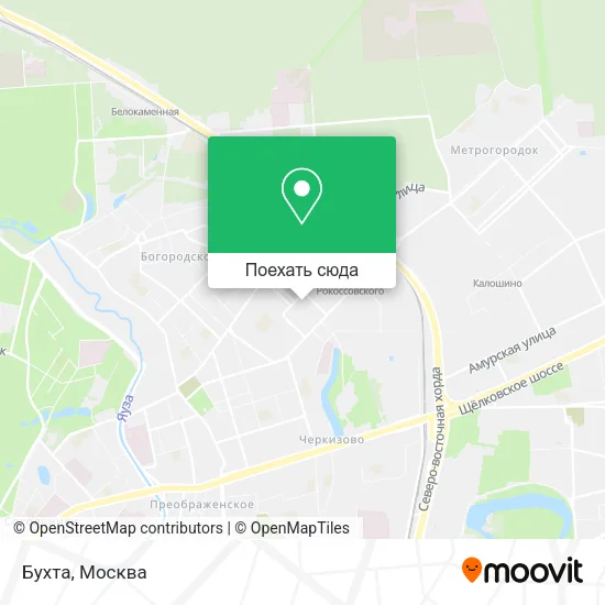 Карта Бухта