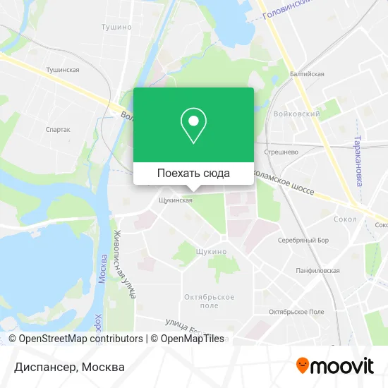Карта Диспансер