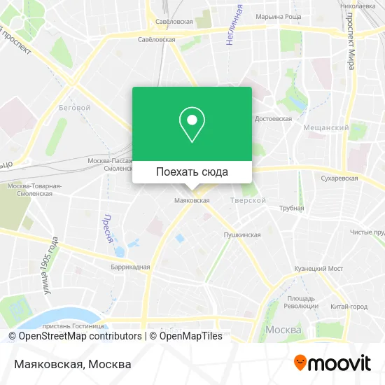 Карта Маяковская