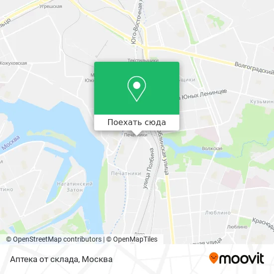 Карта Аптека от склада